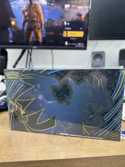 PHANTASMAL FLAMES MEGA CHARIZARD X EX Collection UPC Box Pokemon TCG SEALED NEW - Image 1