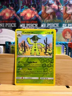 CACTURNE 006/111 S&M Crimson Invasion Reverse Holo Pokemon TCG NM - Image 1