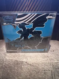 Pokemon TCG Scarlet & Violet Black Bolt Elite Trainer Box + Case - Image 1