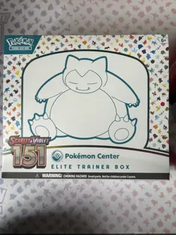 Pokemon TCG Scarlet & Violet 151 Pokemon Center Elite Trainer Box ETB New Sealed - Image 1