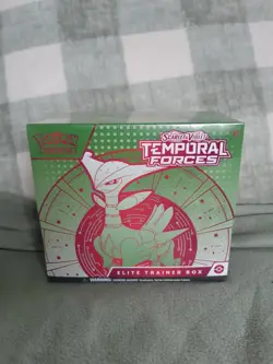 Pokemon Scarlet & Violet Temporal Forces Elite Trainer Box – Sealed ETB TCG - Image 1
