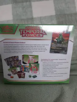 Pokemon Scarlet & Violet Temporal Forces Elite Trainer Box – Sealed ETB TCG - Image 2