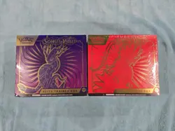 Pokemon TCG Scarlet and Violet Base Set Elite Trainer Box Bundle ETB - Image 1