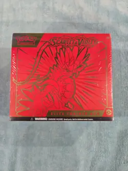 Pokemon TCG Scarlet and Violet Base Set Elite Trainer Box Bundle ETB - Image 2
