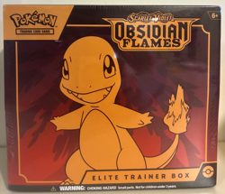 Pokemon TCG Scarlet & Violet 3 Obsidian Flames Elite Trainer Box *SLIGHT TEAR* 820650853913 - Image 1