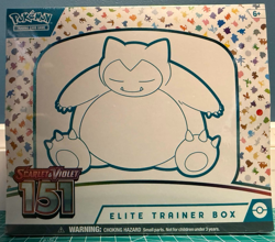 Pokemon TCG Scarlet & Violet 151 Elite Trainer Box ETB Factory Sealed - Snorlax - Image 1