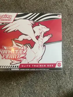 Pokemon TCG Scarlet Violet White Flare Elite Trainer Box - Image 1