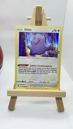 Pokemon card - Ditto 053/078 - Pokemon Go - Holo Rare - Near Mint - Image 3