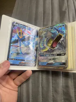 A Lot of Pokemon Cards, Ex Gx, V, As Well As Holo Cards, Comes With The Book obo - Image 2