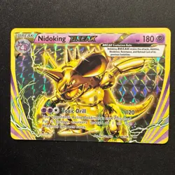 Pokemon TCG Evolutions Holo Rare Card Nidoking Break 46/108 - Image 1