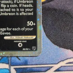 Pokemon TCG Umbreon Prime Undaunted Holo Card 86/90 English Edition NM - Image 2