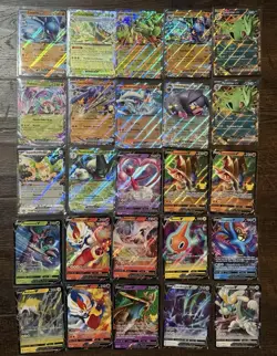 Pokemon Card Lot 550+ Cards Reverse Holo Holo EX V Rare Bulk Collection - Image 1