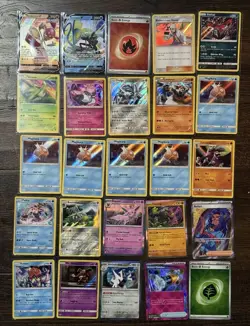 Pokemon Card Lot 550+ Cards Reverse Holo Holo EX V Rare Bulk Collection - Image 2