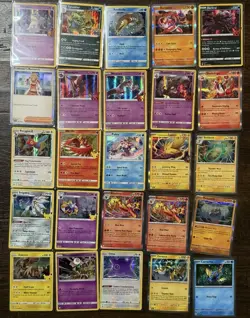 Pokemon Card Lot 550+ Cards Reverse Holo Holo EX V Rare Bulk Collection - Image 3