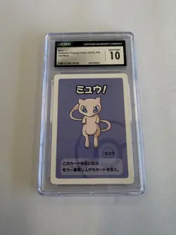 2019 Pokemon Old Maid Mew Card Graded 10 - Image 1