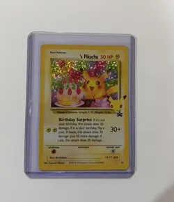 Pokemon TCG Birthday Pikachu 24 Celebrations 25th Anniversary Card - Image 1