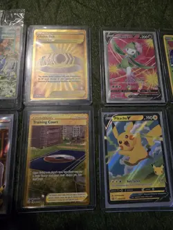 Pokemon 10 Card Bundle 25th Celebrations Gold Blackstar Promo Full Art Trainer - Image 3