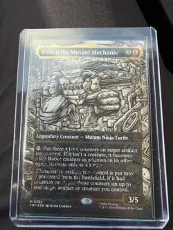 Donatello, Mutant Mechanic (Borderless) (Gold-Stamped Signature) Teenage Mutant - Image 1