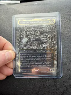 Donatello, Mutant Mechanic (Borderless) (Gold-Stamped Signature) Teenage Mutant - Image 2