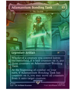 Adamantium Bonding Tank // The Ozolith - Marvel's Wolverine Foil Secret Lair MTG - Image 1
