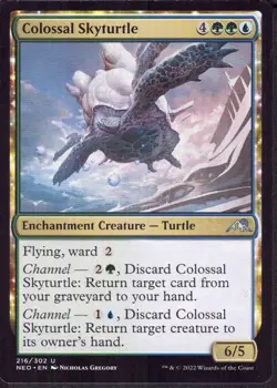 Colossal Skyturtle - Kamigawa: Neon Dynasty - Magic MTG NM - Image 1