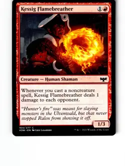 Kessig Flamebreather 164 Common Innistrad: Crimson Vow Magic: The Gathering LP - Image 1
