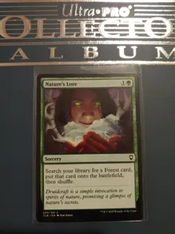 MTG Nature's Lore Commander Legends: Battle for Baldur's Gate 244/361 Regular... - Image 1