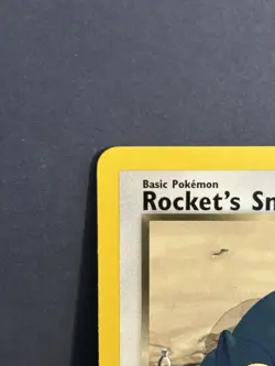 Pokemon TCG Rockets Snorlax 33/132 Gym Heroes Unlimited Card - Image 3
