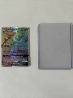 Greninja GX - 133/131 Forbidden Light Rainbow Pokemon - NM/MINT 2019 Sun & Moon - Image 3