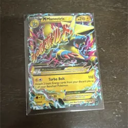 Pokemon M Manectric EX 24/119 XY Phantom Forces Ultra Rare Holo Mega 210 HP - Image 1