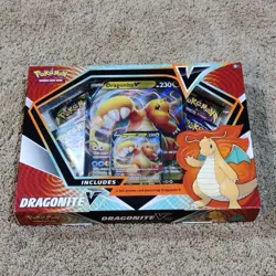 Pokemon Dragonite v Collection Box Evolving Skies Pack - Image 1