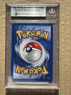 2000 Pokemon Gym Heroes Unlimited Rocket's Scyther #13 Holo BGS 7.5 - Image 2