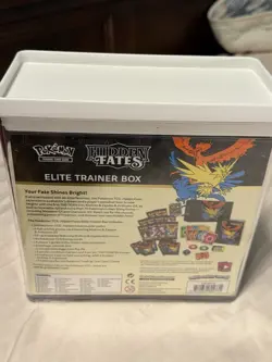 Pokemon TCG Hidden Fate Elite Trainer Box New Factory Sealed w/protector box - Image 3