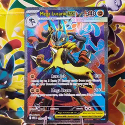 Pokemon TCG Mega Evolution Mega Lucario ex 160/132 Ultra Rare Full Art NM/Mint - Image 3