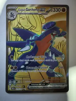 Pokemon TCG Cynthia's Garchomp ex 215/182 Ultra Rare Holo 330 HP - Image 2