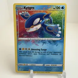 Pokemon TCG Kyogre Shining Fates 021/072 Holo Amazing Rare NM - Image 1
