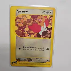 Pokemon Spearow 40HP Common Expedition Base Set 130/165 Basic Regular 2002 TCG - Image 1