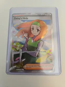 Pokemon TCG Pokemon 151 Full Art Rare Trainer Daisy's Help 195/165 - Image 1