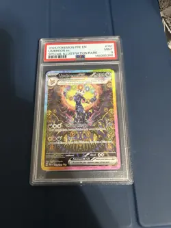 Pokemon Umbreon ex 161/131 Prismatic Evolutions PSA 9 Special Illustration Holo - Image 1