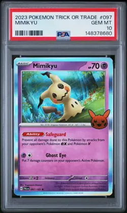 2023 Pokemon Trick Or Trade Mimikyu 097/193 Gem Mint PSA 10 - Image 1