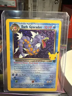 Pokemon TCG Dark Gyarados 8/82 Celebrations NM Condition - Image 1