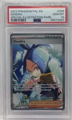 2024 Dendra #266 SV: Paldea Evolved Pokemon Special Illustration Rare PSA 10 GEM - Image 1