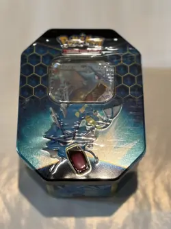 Pokemon TCG Hidden Fates - Gyarados-GX Collector's Tin - New Sealed - Image 1