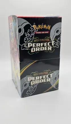 Pokemon TCG Mega Evolution Perfect Order Booster Box 18 Packs Sealed New - Image 1