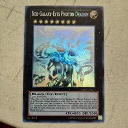 Yugioh 2 ghost rares clear wing dragon and neo galaxy dragon both unl. Both nm. - Image 3