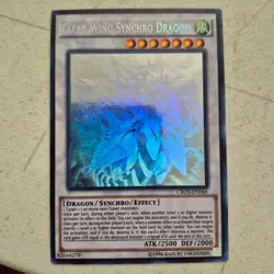 Yugioh 2 ghost rares clear wing dragon and neo galaxy dragon both unl. Both nm. - Image 4