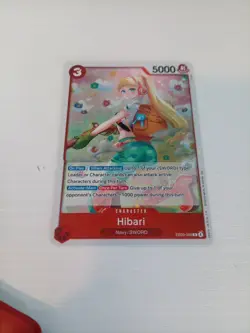 Bandai One Piece Card Game EB03 Hibari Holo Character Card EB03-008 - Image 1