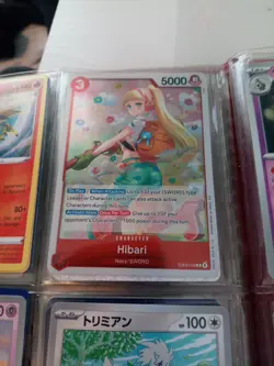 Bandai One Piece Card Game EB03 Hibari Holo Character Card EB03-008 - Image 2