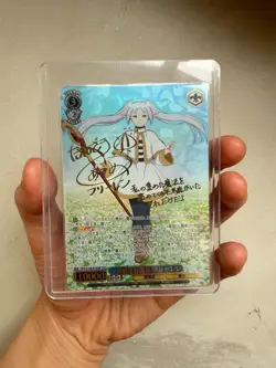 Signed Weiss Schwarz Frieren Beyond Journey's End 5 CARDS - Image 1