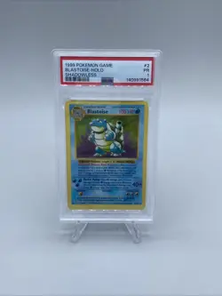Pokemon Blastoise Holo Shadowless #2 Psa 1 New Cert - Image 1